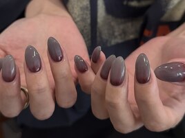 ダブルグラデーションネイル