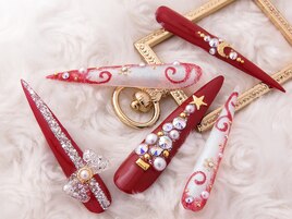 クリスマスネイル