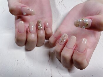 ネイルアンドアイラッシュサロン エスポアール(nail&eyelash salon espoir)/クリスマスネイル　90分コース