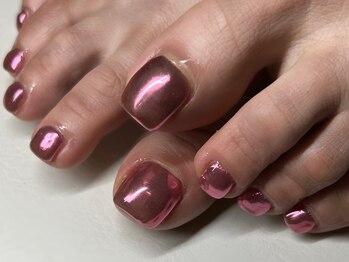 ネイル アンド ボディジュエリー リッチスタイル(Nail&Body Jewely Rich style)/フットミラーネイル