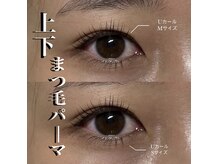 プライベートサロン ヴェール(Veil)/上下まつ毛パーマ