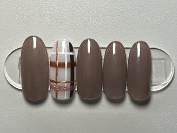 ジョアネイル(JOA Nail)/チェック柄/シンプル/オフィス