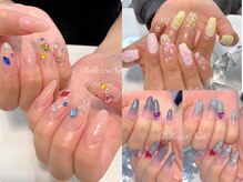 ベレッツァネイル 大阪 日本橋(BellezzaNail)の雰囲気（ニュアンスも手描きもお任せください♪ギャラクシーネイルも◎）