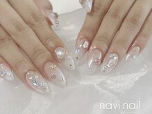 ナビネイル(navi nail)/キラキラベイビーブーマ♪