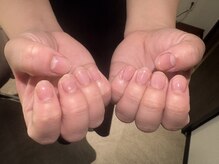 クレールネイル 郡山(Clair nail)/【甘皮ケア】【クリアジェル】