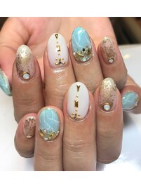 ～夏先取りネイル～