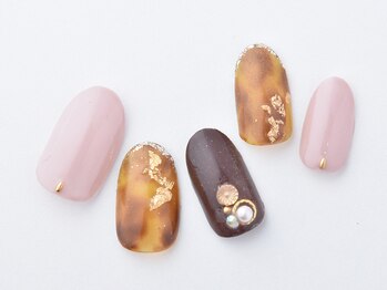 アートラウンジリハナ(Art Lounge Rihana)/べっ甲ネイル