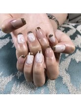 ネイルアンドアイラッシュサロン エスポアール(nail&eyelash salon espoir)/ニュアンスネイル　90分コース