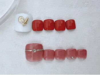 キャンアイドレッシー 深谷店(Can I Dressy)/【foot】定額デザイン¥4.800