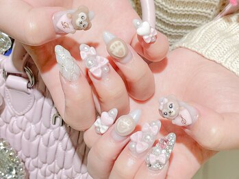 エム ネイル 本店(M Nail)/★キルティング×キャラネイル★