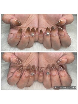 タムタムネイル 本厚木(Tam Tam Nail)/フラッシュグラデーション