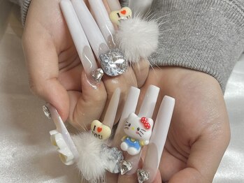 リラ(nail Lilas.)/スーパーロングネイル