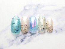 池袋ネイルサロン イイネイル(Ee-Nail)/海ニュアンスネイル初回￥6980