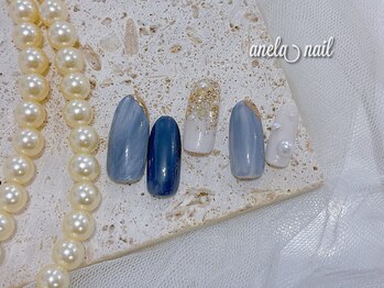 アネラネイル(anela nail)/2026成人式シンプルコース7380円