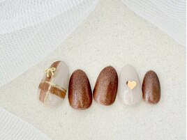 バレンタインデザイン★ブラウン