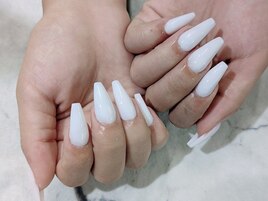 【スカルプ】ホワイトワンカラー