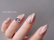 ソウ 難波店 nail salon Sou/マグネットVカットnail