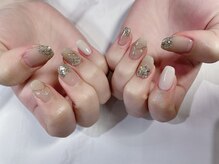 ネイルアンドアイラッシュサロン エスポアール(nail&eyelash salon espoir)/キラキラネイル　90分コース