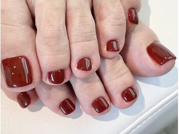 ヘアーアンドネイル ルシア(Hair&Nail Lucia)/フットワンカラーネイル!