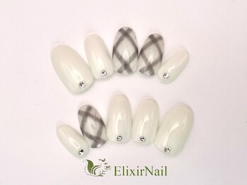 エリクサーネイル 神田(Elixir Nail)/シンプル / クーポン使用