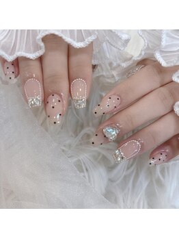 リンドネイル バイ モカ アンド ララ(Lind nail by moca and LaLa)/ドットネイル