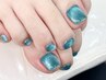 【すべすべな足に★】フットネイルワンカラー＋角質ケア8800円