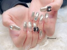 シナモンネイル(cinnamonnail)/ミラーネイル