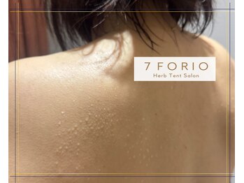 セブンフォリオ(7FORIO)/サラサラ汗は美肌の一歩