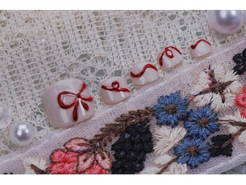 ミスシュガーネイル(MS Sugar Nail)/【定額フット】アート定額¥7500