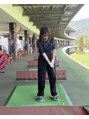 リリー&nbsp;ゴルフ練習始めました！全くの初心者なので頑張ります♪