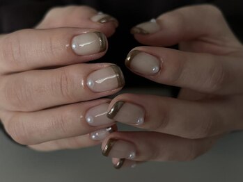 リノ 大阪本町店(lino)/フレンチネイル【12.12】