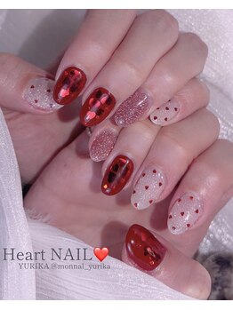 モナールアンド(MONNAL&)/ハートネイル