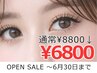 【OPEN SALE6月30日迄 ¥8800→¥6800】ボリュームラッシュ（100束まで）