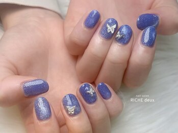 ブルーマグ×シルバーバタフライ