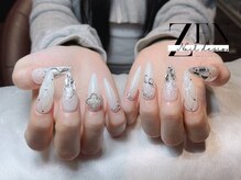 ゼン ネイル デザイン 池袋(ZEN NAIL DESIGN)/長さだしやり放題×つけ放題