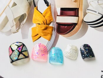 お気軽ビューティエーヴィヒ(Ewig)/7月キャンペーンネイル♪