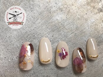 ネイルスミス(Nailsmith)/ドライフラワーとピグメント