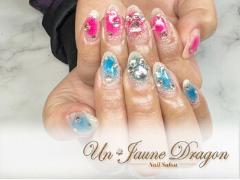 アン ジョーヌドラゴ/【自爪ネイル】チークネイル