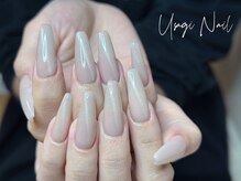 ウサギネイル 新大久保店(usagi nail)/マグネットフレンチ秋可愛い