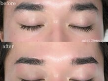 ミエル(miel)/メンズ眉毛スタイリング