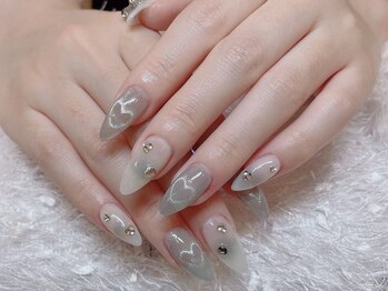 レアネイル 新宿(le'a nail)/マグネットハート