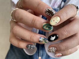 10本バラバラ個性派アート