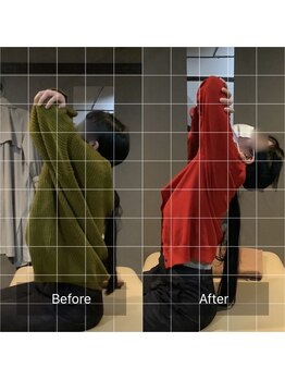 ナオル整体 仙台院(NAORU整体)/肩こりと猫背