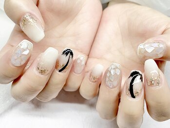 モルフォネイル(Morpho nail)/持ち込みデザイン