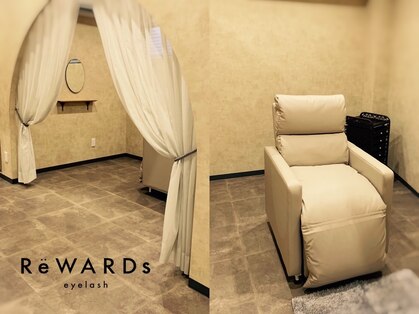 リワーズ アイラッシュ 祖師ヶ谷大蔵店(ReWARDs eyelash)の写真