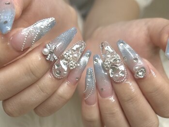 ジュジュル 稲毛本店(jujur)の写真/フォルム重視の美しい長さ出し★短爪・割れやすい爪のお悩み解決!指先をすらっと長く美しく演出♪[稲毛駅]