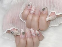 プティネイル 池袋(Puty Nail)/ちゅるちゅるリボンネイル