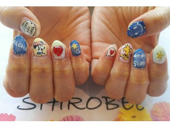 トータルサロン 白べぇーっ プラス/キャラネイル☆