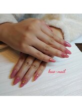 カオ ネイル(kao nail)/ワンカラー+パーツ500円　5400円