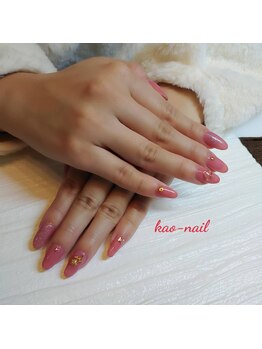 カオ ネイル(kao nail)/ワンカラー+パーツ500円 5400円